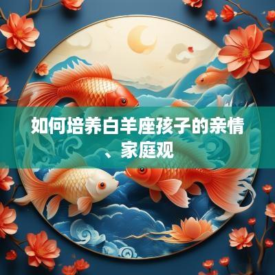 如何培养白羊座孩子的亲情、家庭观