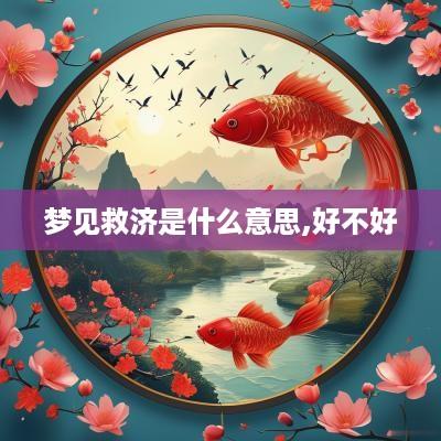 梦见救济是什么意思,好不好