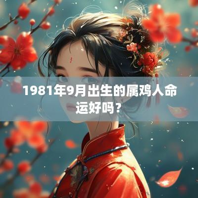 1981年9月出生的属鸡人命运好吗？