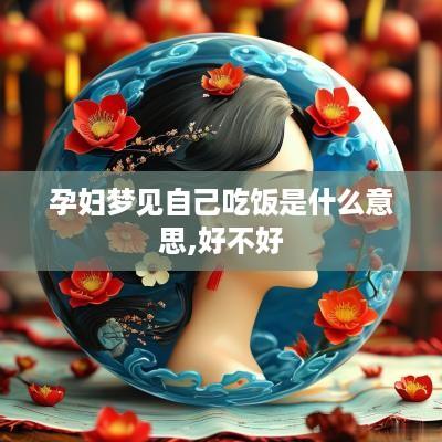 孕妇梦见自己吃饭是什么意思,好不好