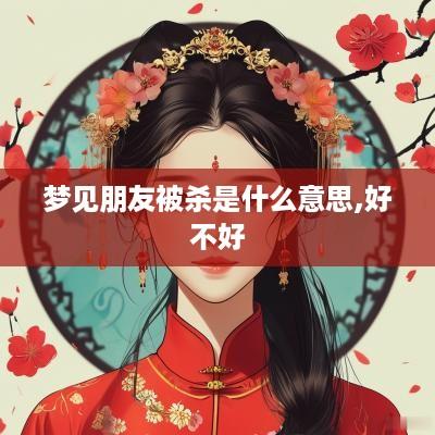 梦见朋友被杀是什么意思,好不好