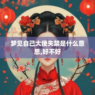 梦见自己大便失禁是什么意思,好不好