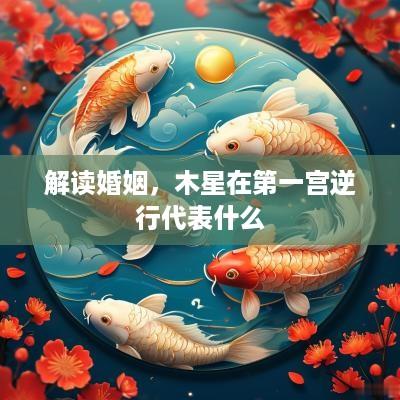 解读婚姻，木星在第一宫逆行代表什么