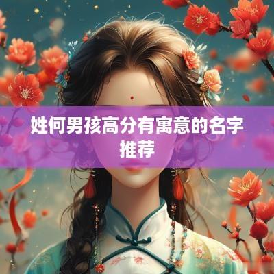 姓何男孩高分有寓意的名字推荐