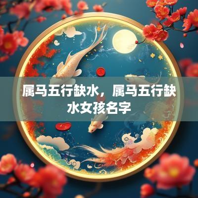 属马五行缺水，属马五行缺水女孩名字