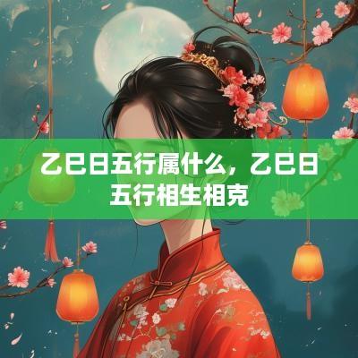 乙巳日五行属什么，乙巳日五行相生相克