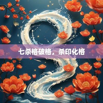 七杀格破格，杀印化格