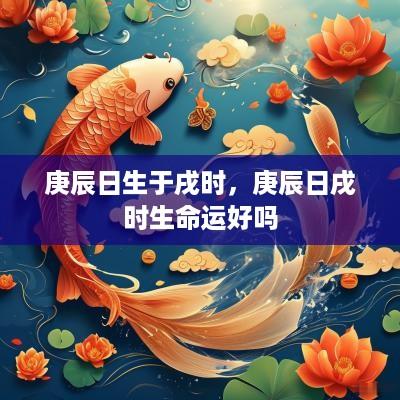 庚辰日生于戌时，庚辰日戌时生命运好吗