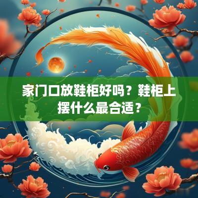家门口放鞋柜好吗？鞋柜上摆什么最合适？