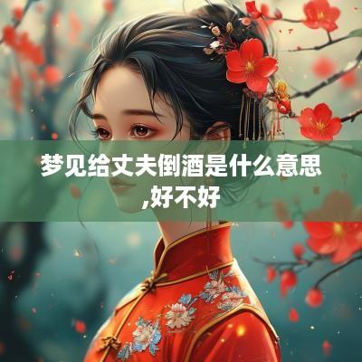 梦见给丈夫倒酒是什么意思,好不好