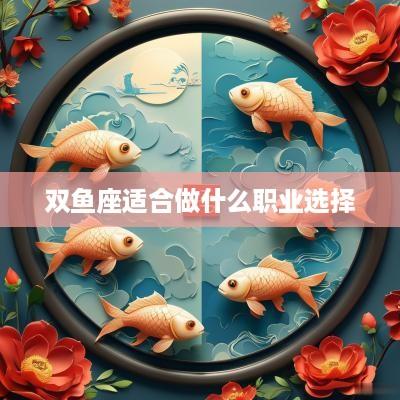 双鱼座适合做什么职业选择