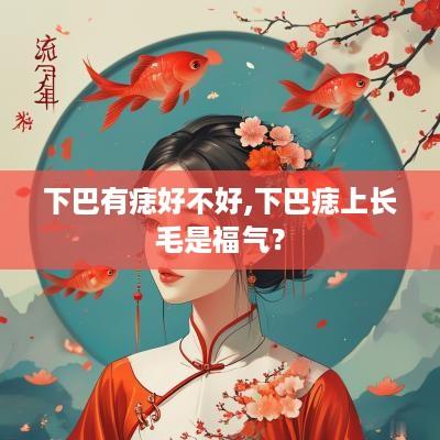 下巴有痣好不好,下巴痣上长毛是福气？