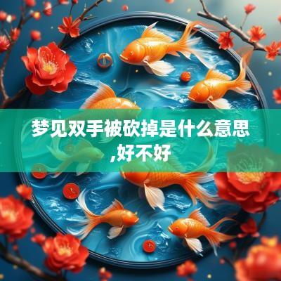 梦见双手被砍掉是什么意思,好不好