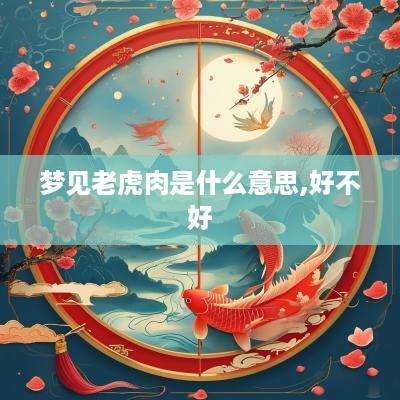 梦见老虎肉是什么意思,好不好