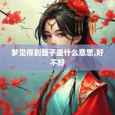 梦见得到篦子是什么意思,好不好