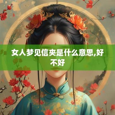 女人梦见信夹是什么意思,好不好