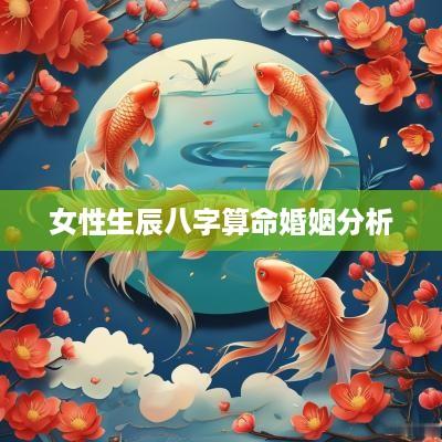 女性生辰八字算命婚姻分析