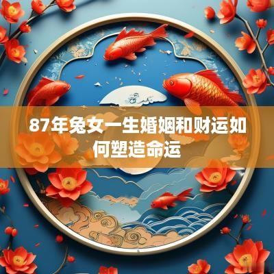 87年兔女一生婚姻和财运如何塑造命运