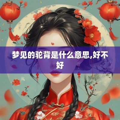 梦见的驼背是什么意思,好不好