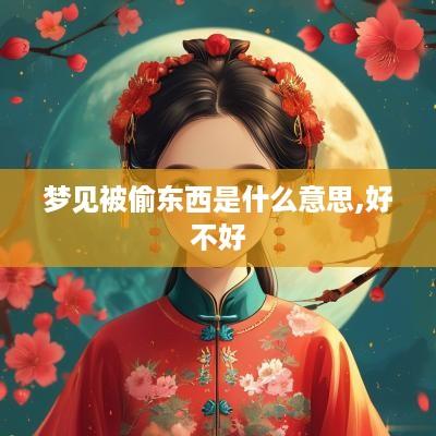 梦见被偷东西是什么意思,好不好