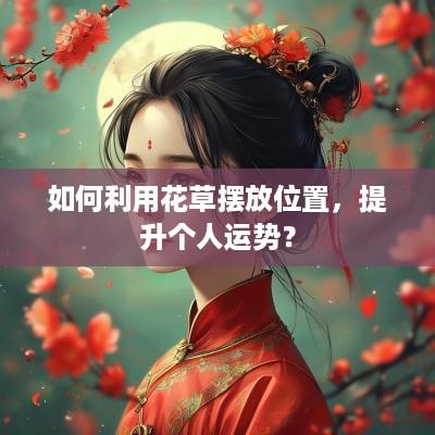 如何利用花草摆放位置，提升个人运势？