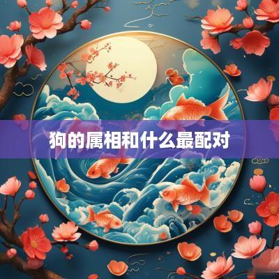 狗的属相和什么最配对