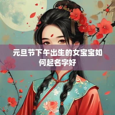 元旦节下午出生的女宝宝如何起名字好