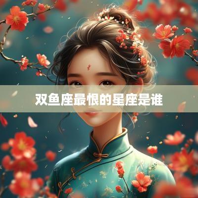双鱼座最恨的星座是谁