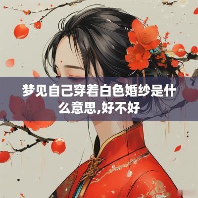 梦见自己穿着白色婚纱是什么意思,好不好