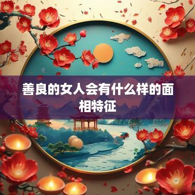 善良的女人会有什么样的面相特征