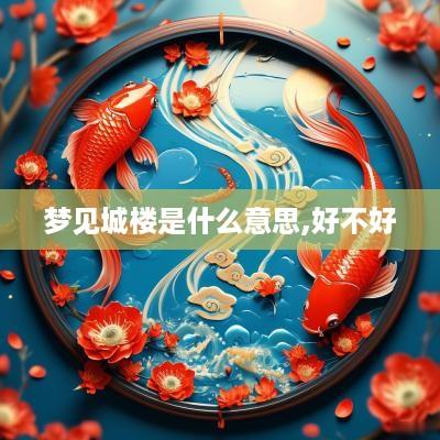 梦见城楼是什么意思,好不好