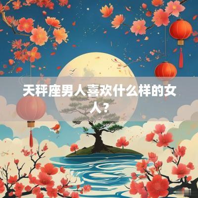 天秤座男人喜欢什么样的女人？