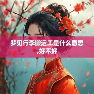 梦见行李搬运工是什么意思,好不好