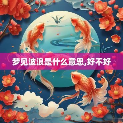 梦见波浪是什么意思,好不好