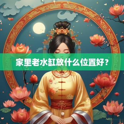 家里老水缸放什么位置好？