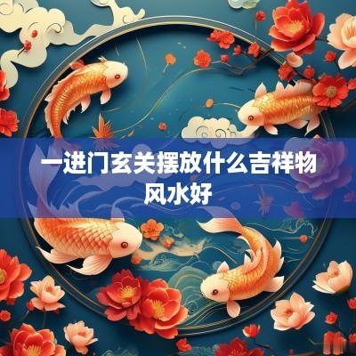 一进门玄关摆放什么吉祥物风水好