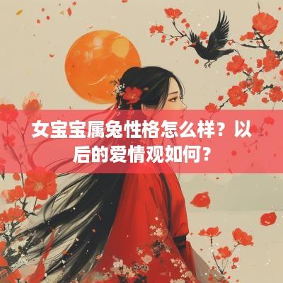 女宝宝属兔性格怎么样？以后的爱情观如何？