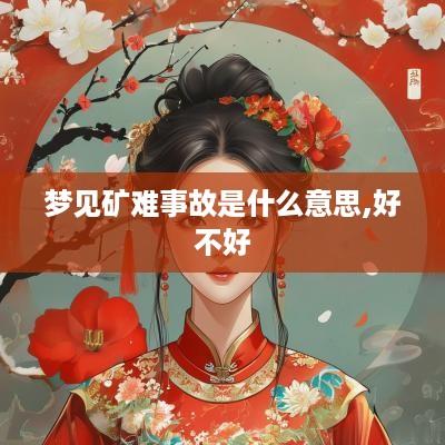 梦见矿难事故是什么意思,好不好