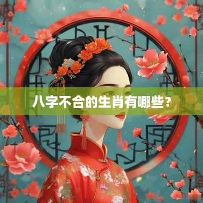 八字不合的生肖有哪些？