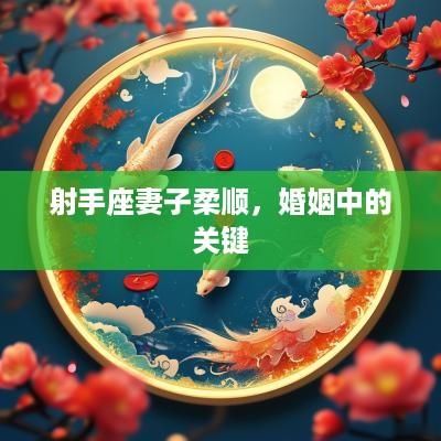 射手座妻子柔顺，婚姻中的关键