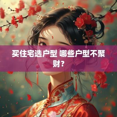 买住宅选户型 哪些户型不聚财？
