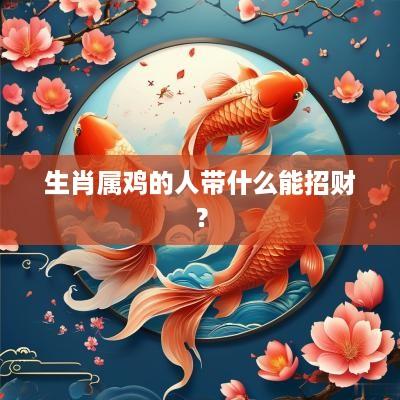 生肖属鸡的人带什么能招财？