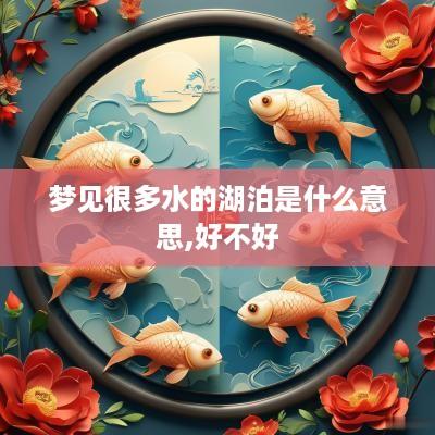 梦见很多水的湖泊是什么意思,好不好