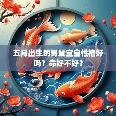五月出生的男鼠宝宝性格好吗？命好不好？