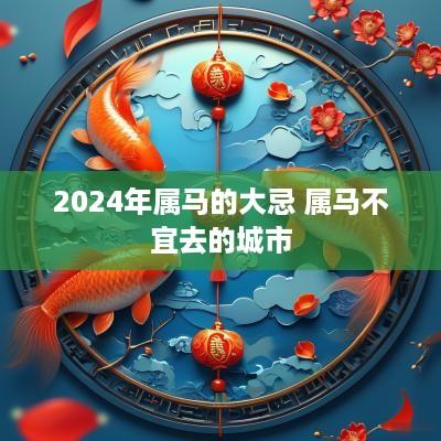 2025年属马的大忌 属马不宜去的城市