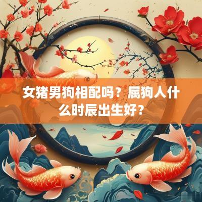 女猪男狗相配吗？属狗人什么时辰出生好？