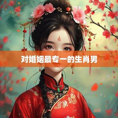 对婚姻最专一的生肖男