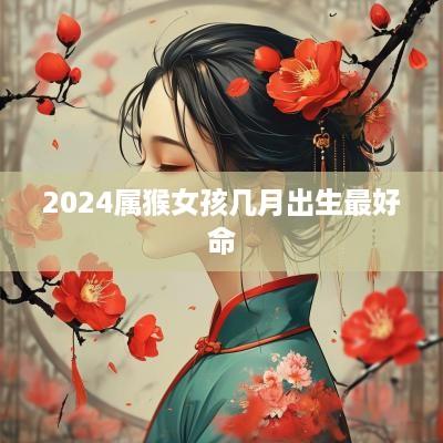2025属猴女孩几月出生最好命