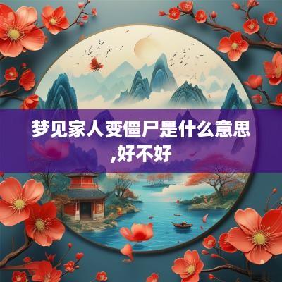 梦见家人变僵尸是什么意思,好不好