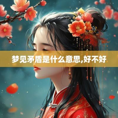 梦见矛盾是什么意思,好不好